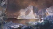 Frederic E.Church The Icebergs oil on canvas
